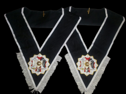 AASR Scottish Rite 32 degree collar with Eagle